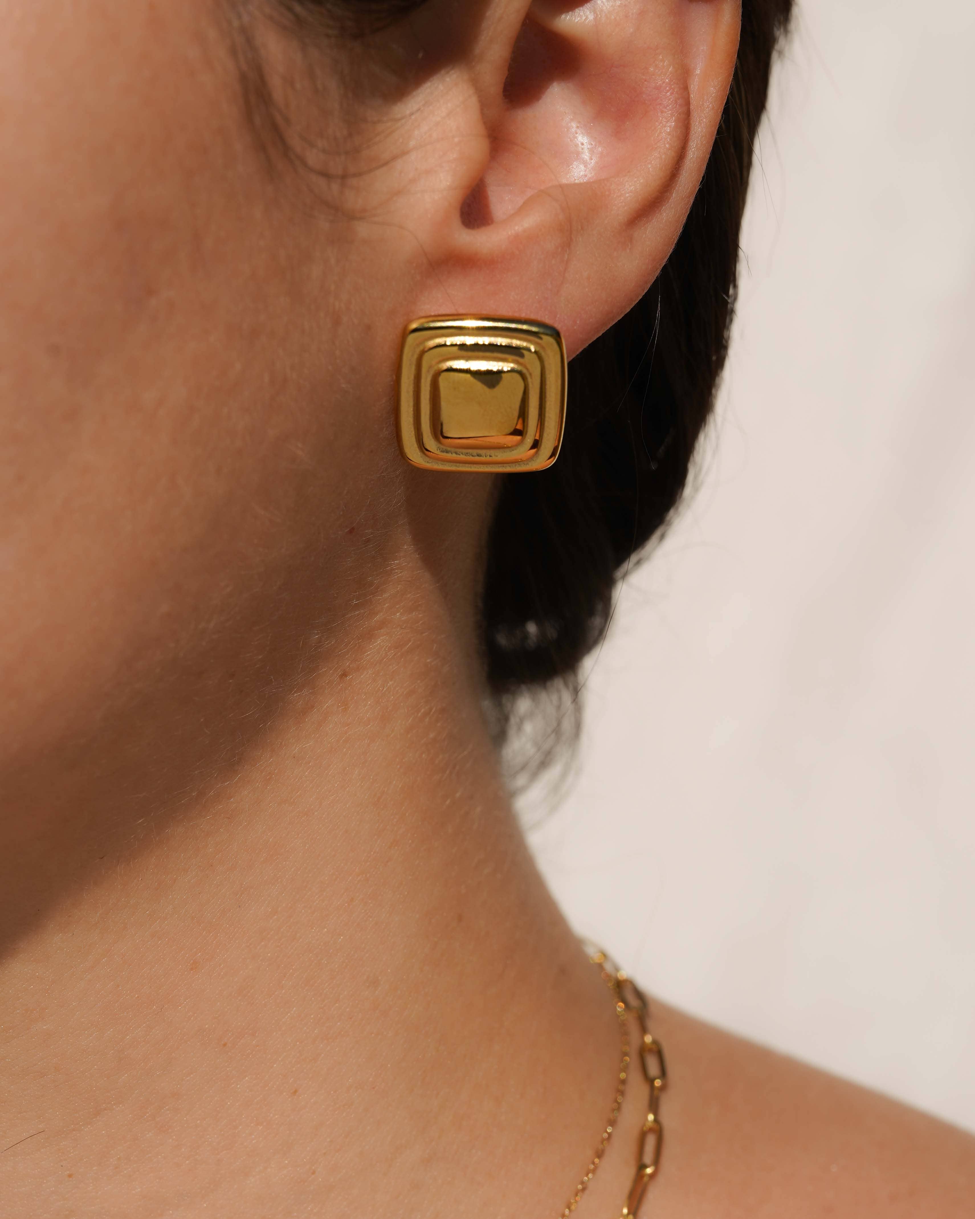 KOZAKH | Lancelot Two-Tone Earrings