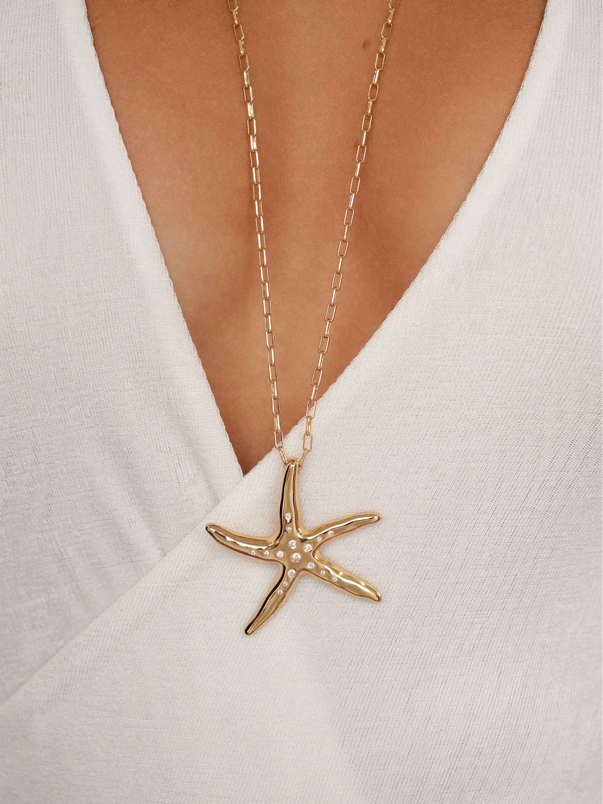 Starfish Luxe Pendant Necklace