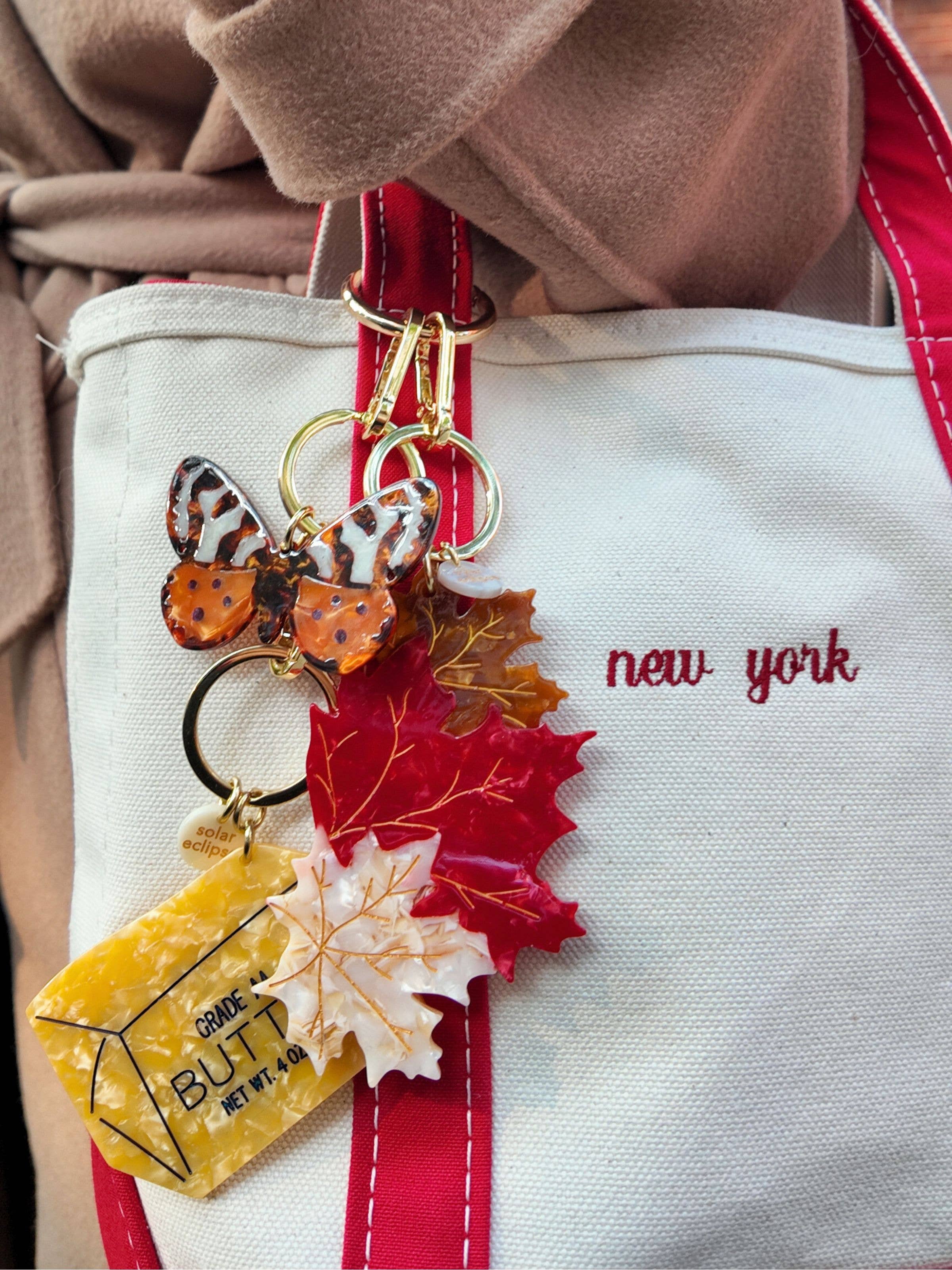 Butter Bag Charm + Keycharm