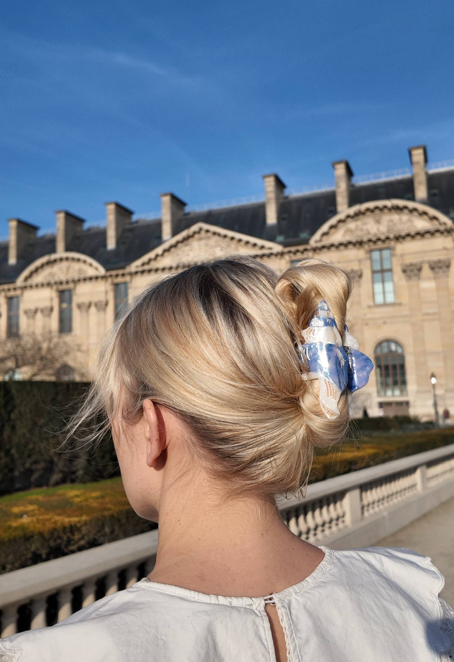 Conch Shell Claw Hair Clip