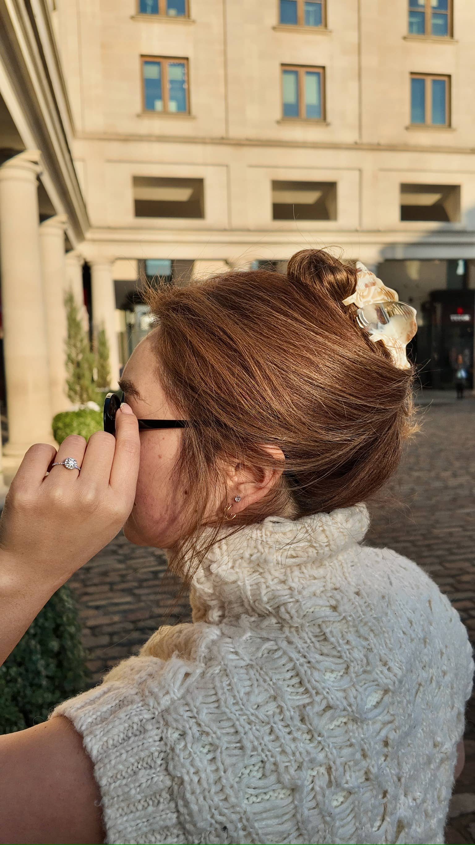 Conch Shell Claw Hair Clip