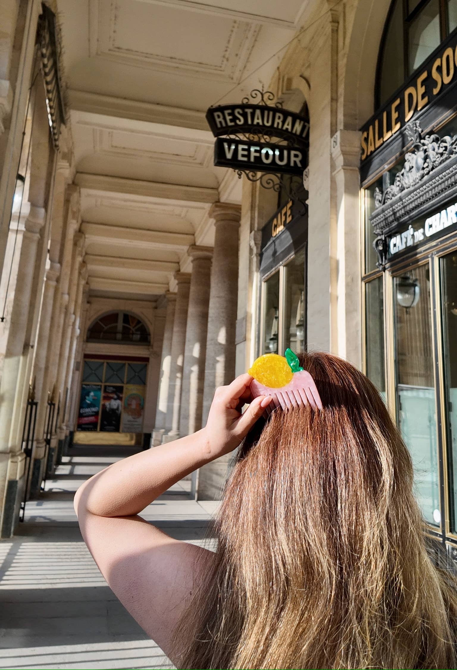 Solar Eclipse | Lemon Pocket Hair Comb