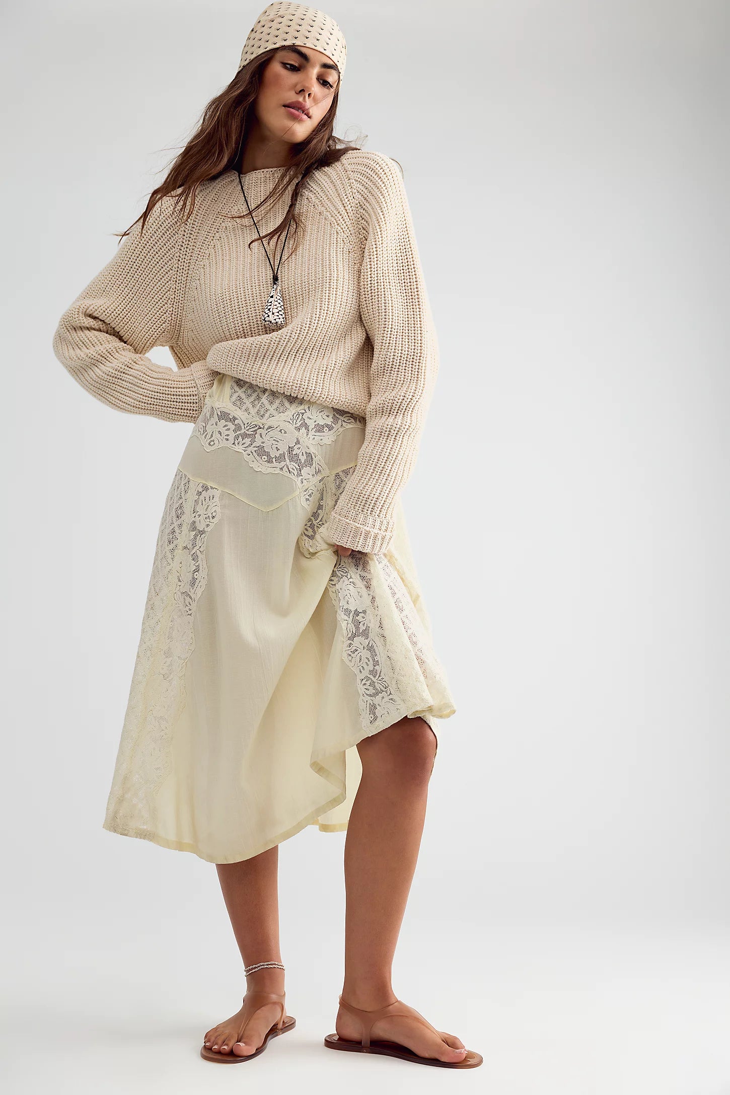 Low Tide Pullover Sweater Marshmallow