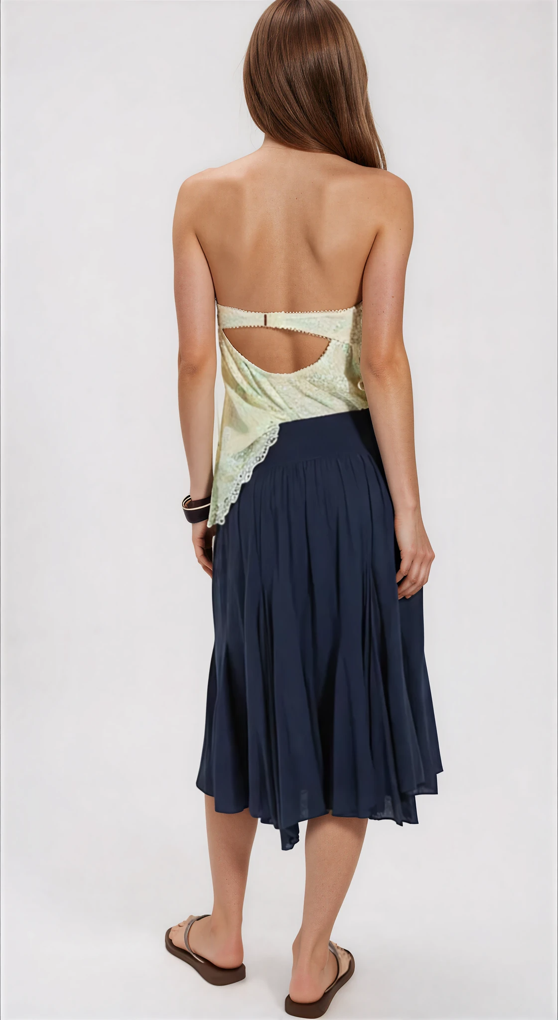 FP One Frida Godet Midi Skirt | Free People