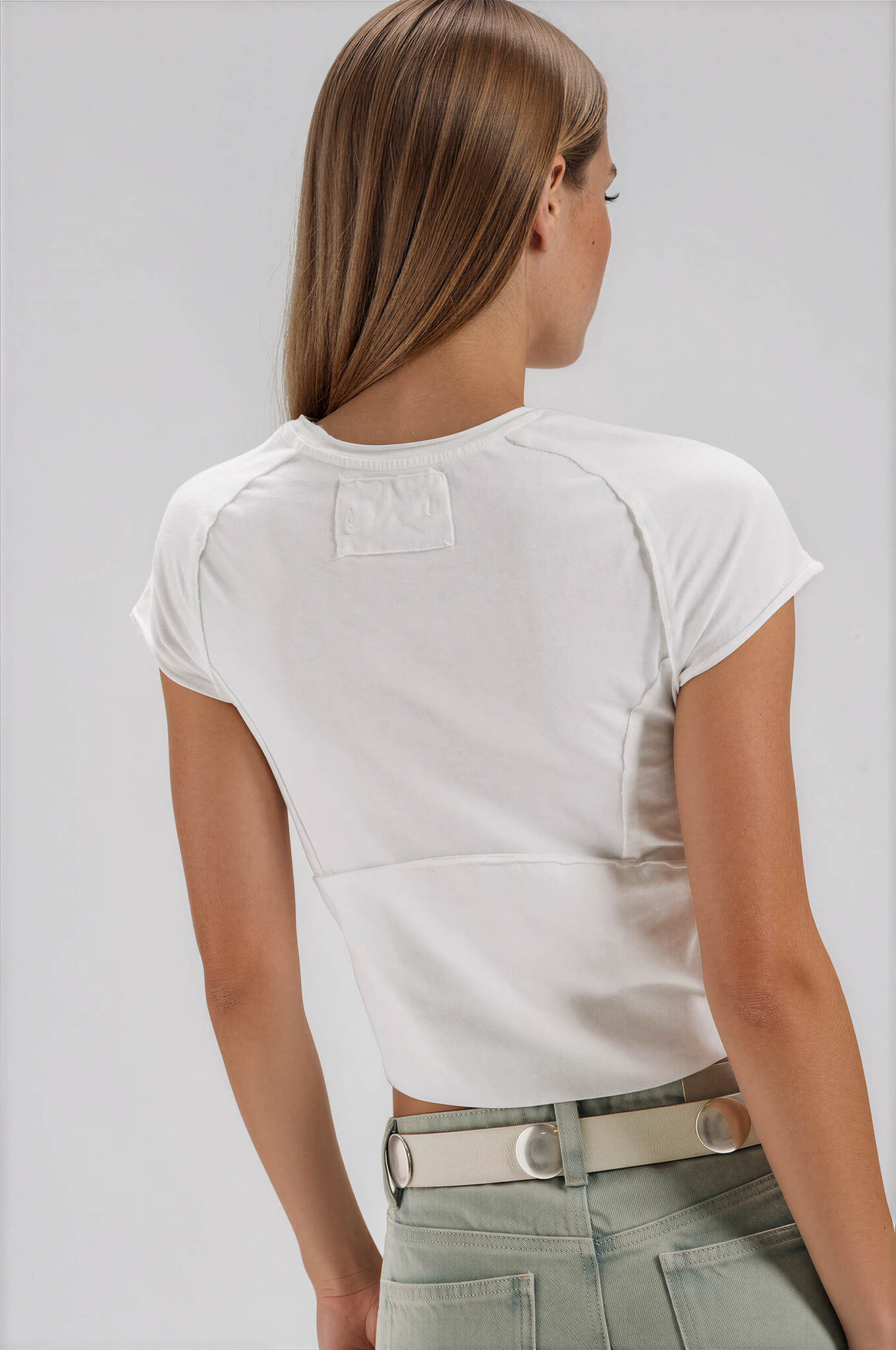 We The Free Protagonist Cropped Cap Sleeve Tee