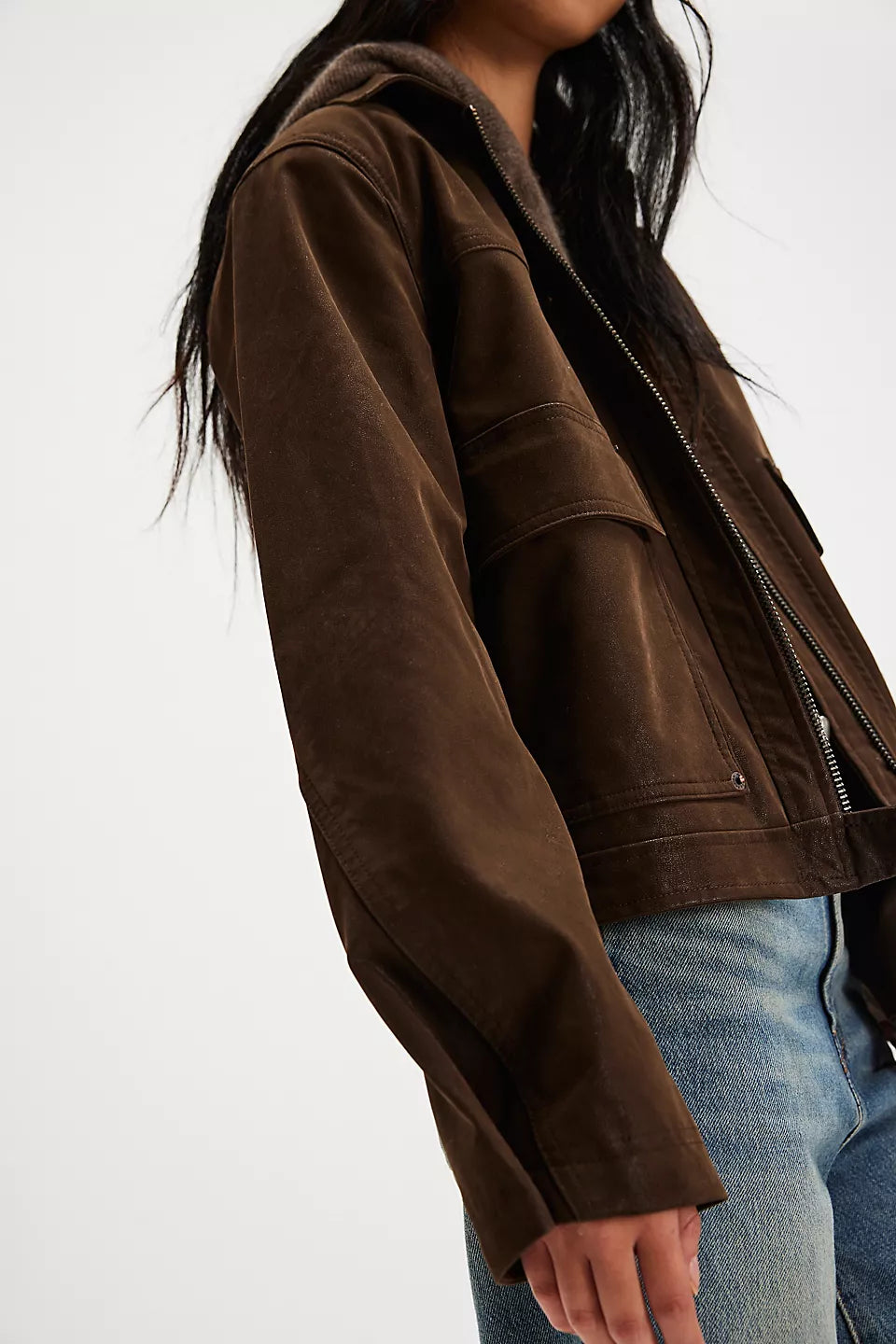 We the Free Blair Vegan Suede Jacket