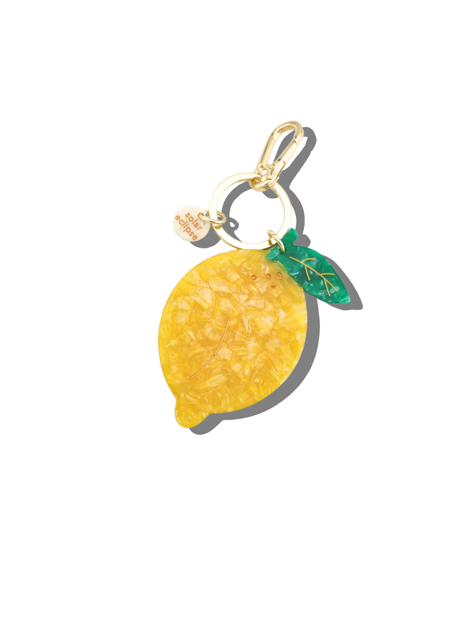 Solar Eclipse | Lemon Bag Charm + Keychain