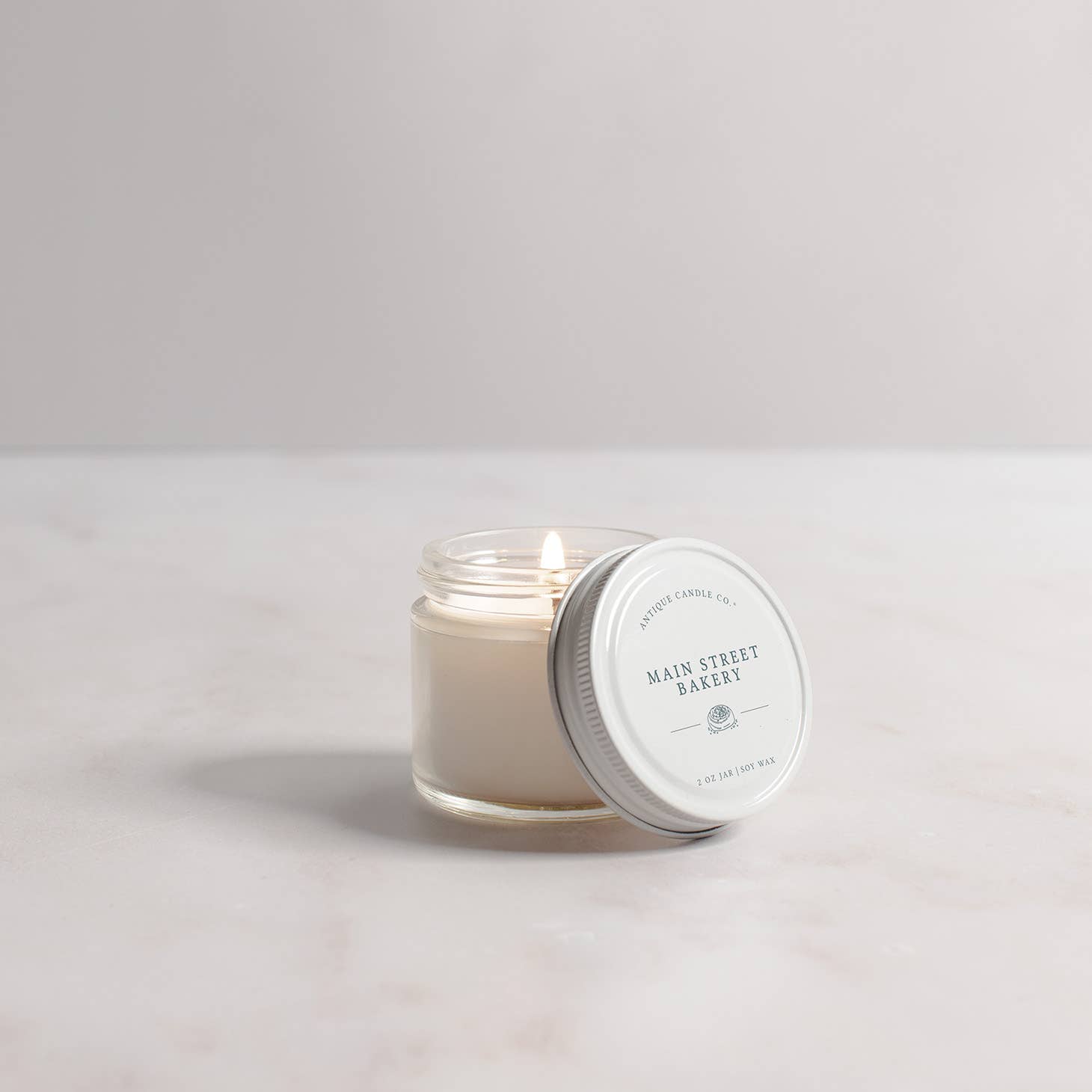 Main Street Bakery - Soy Wax Mason Jar Candle