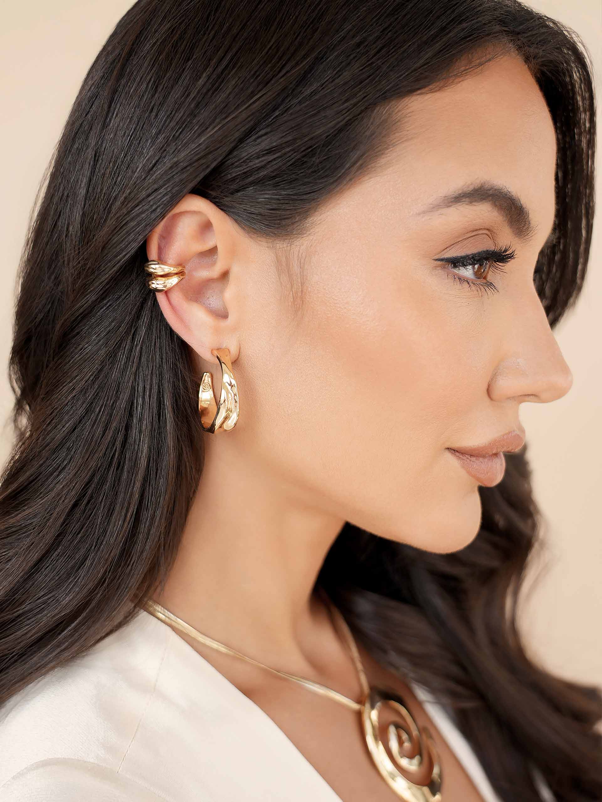 Liquid Luxe Hoops