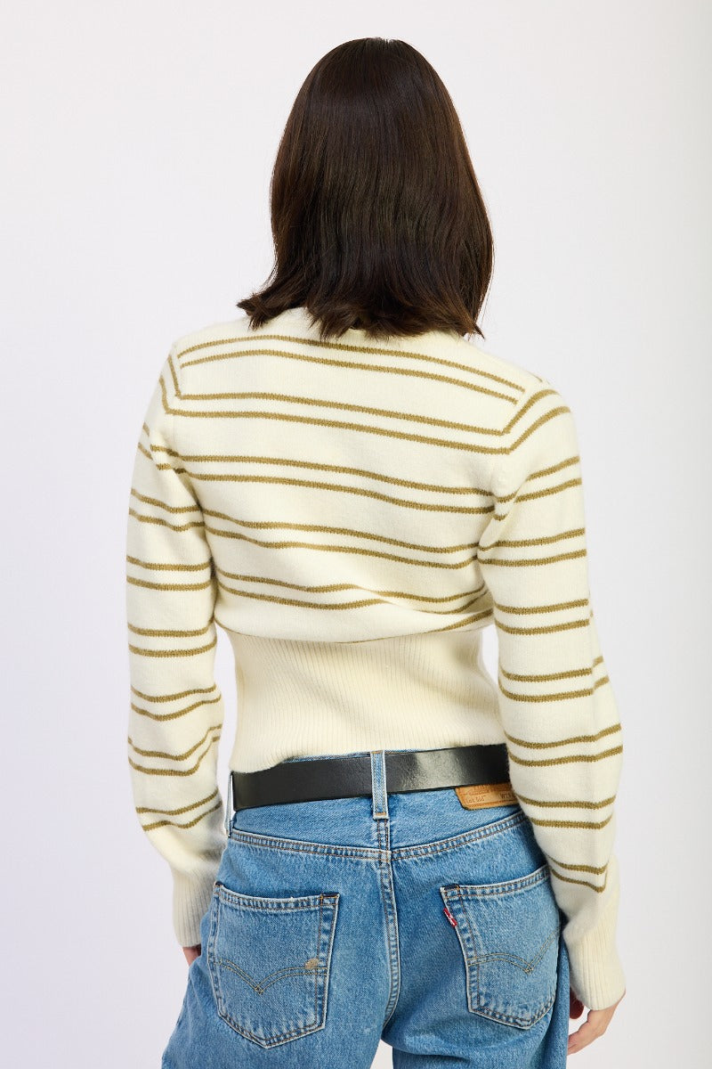 Sheila Striped Cardigan