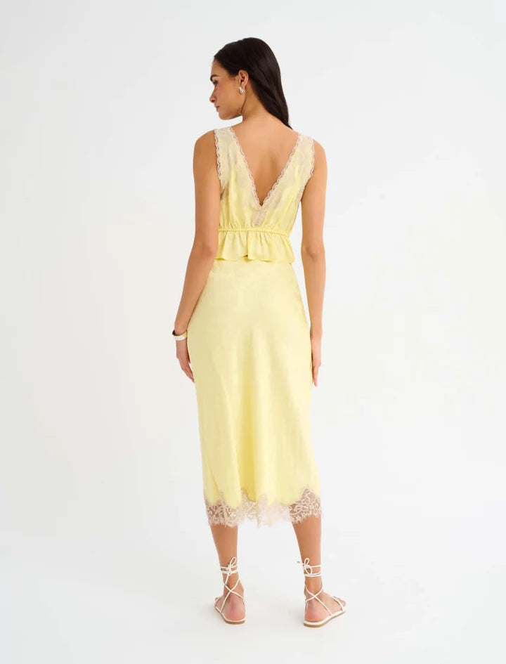 Lady Lace Midi Skirt