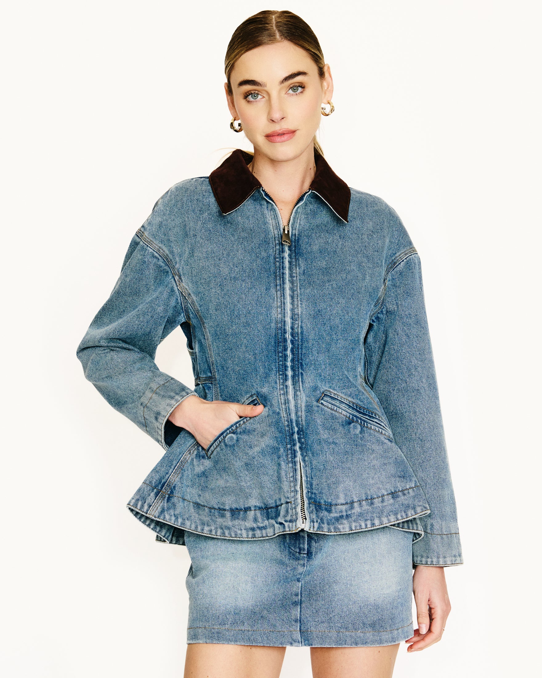 Mottie Denim Blue Jacket