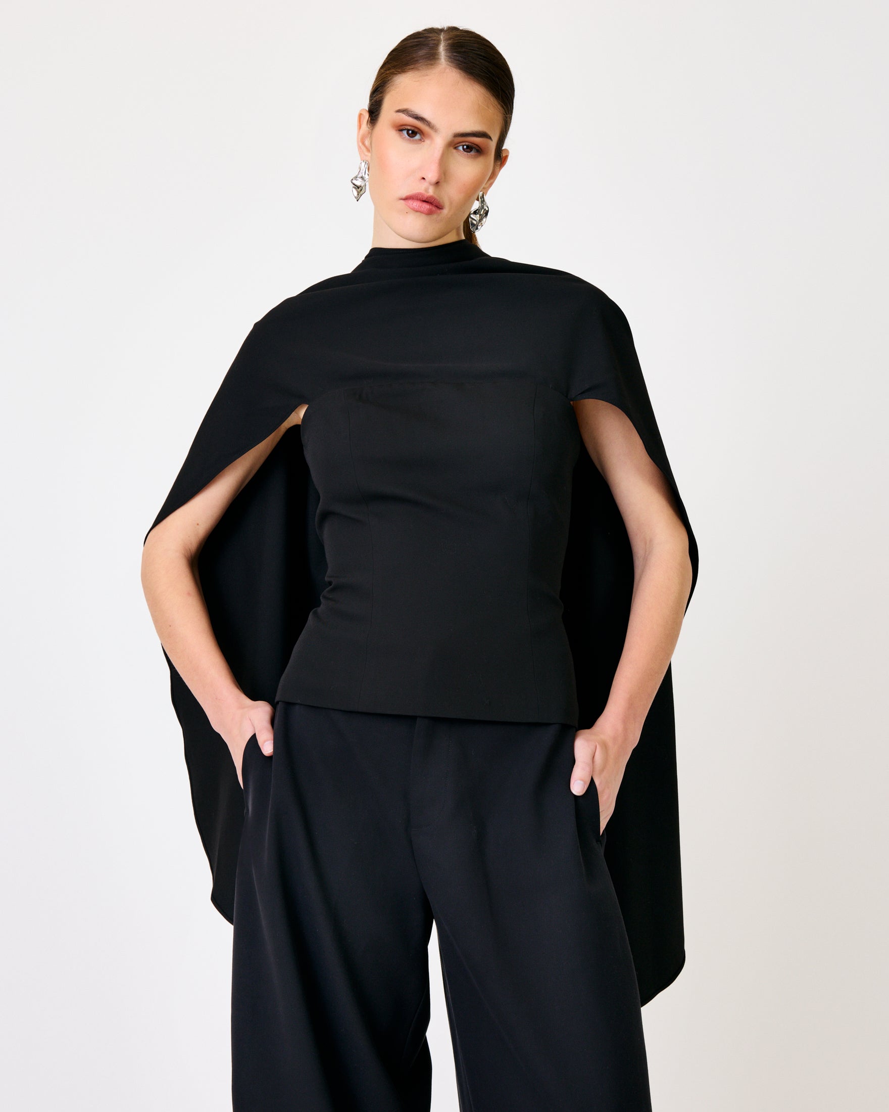 Line & Dot Scout Drape Top