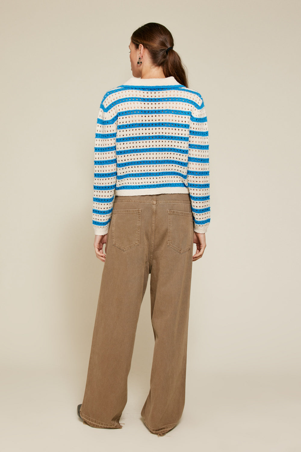 Final Sale Meera Striped Cardigan