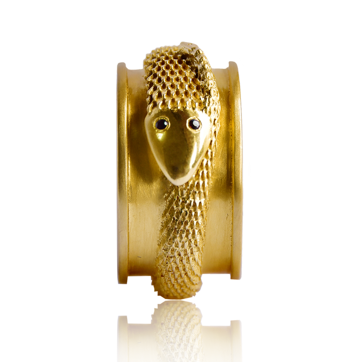 Elixir Gold Snake Ring