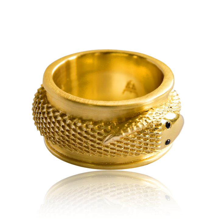 Elixir Gold Snake Ring