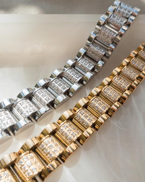 Pave Timepiece Bracelet