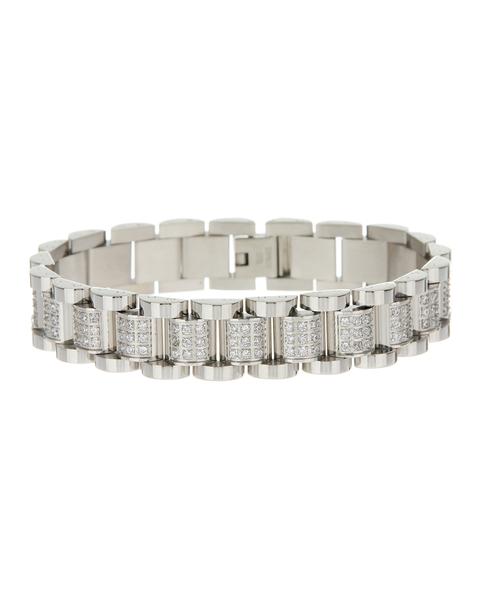 Pave Timepiece Bracelet