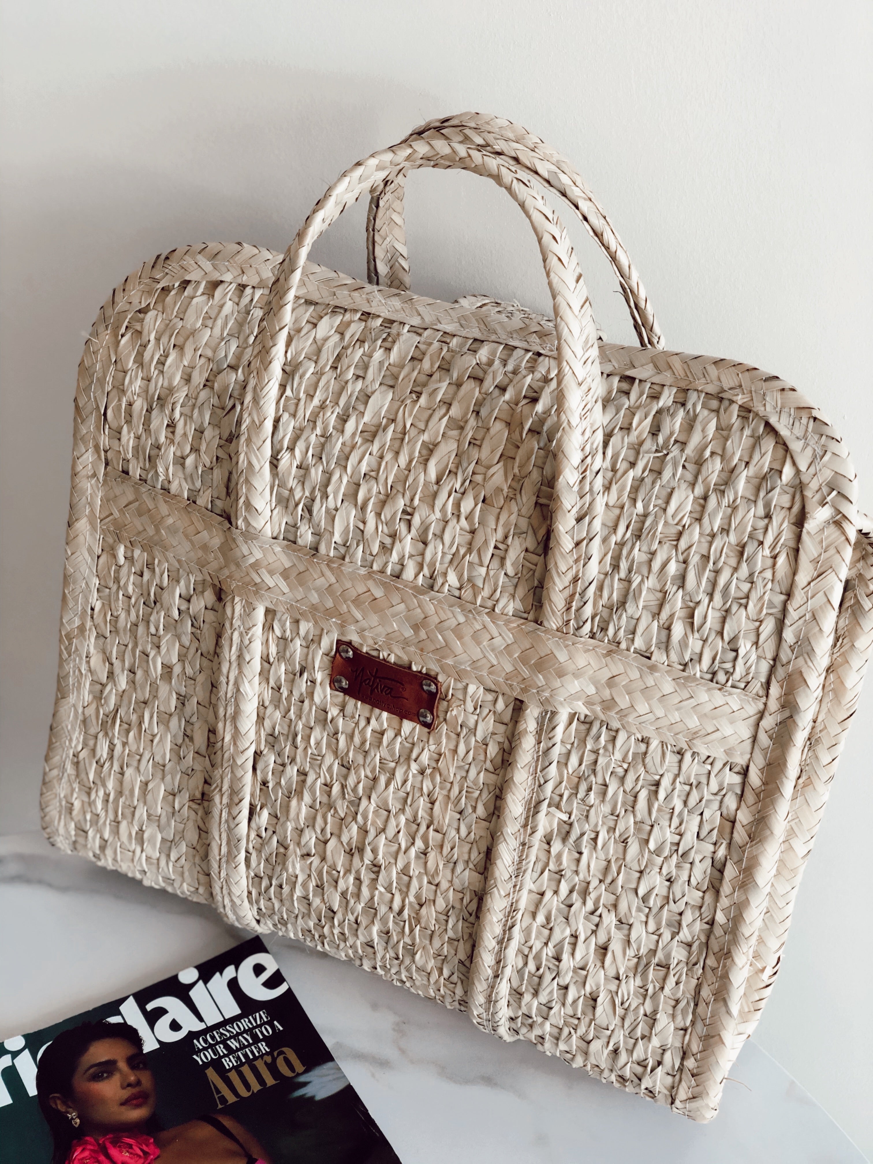Acapulco Palm Beach Bag Tote | Mint