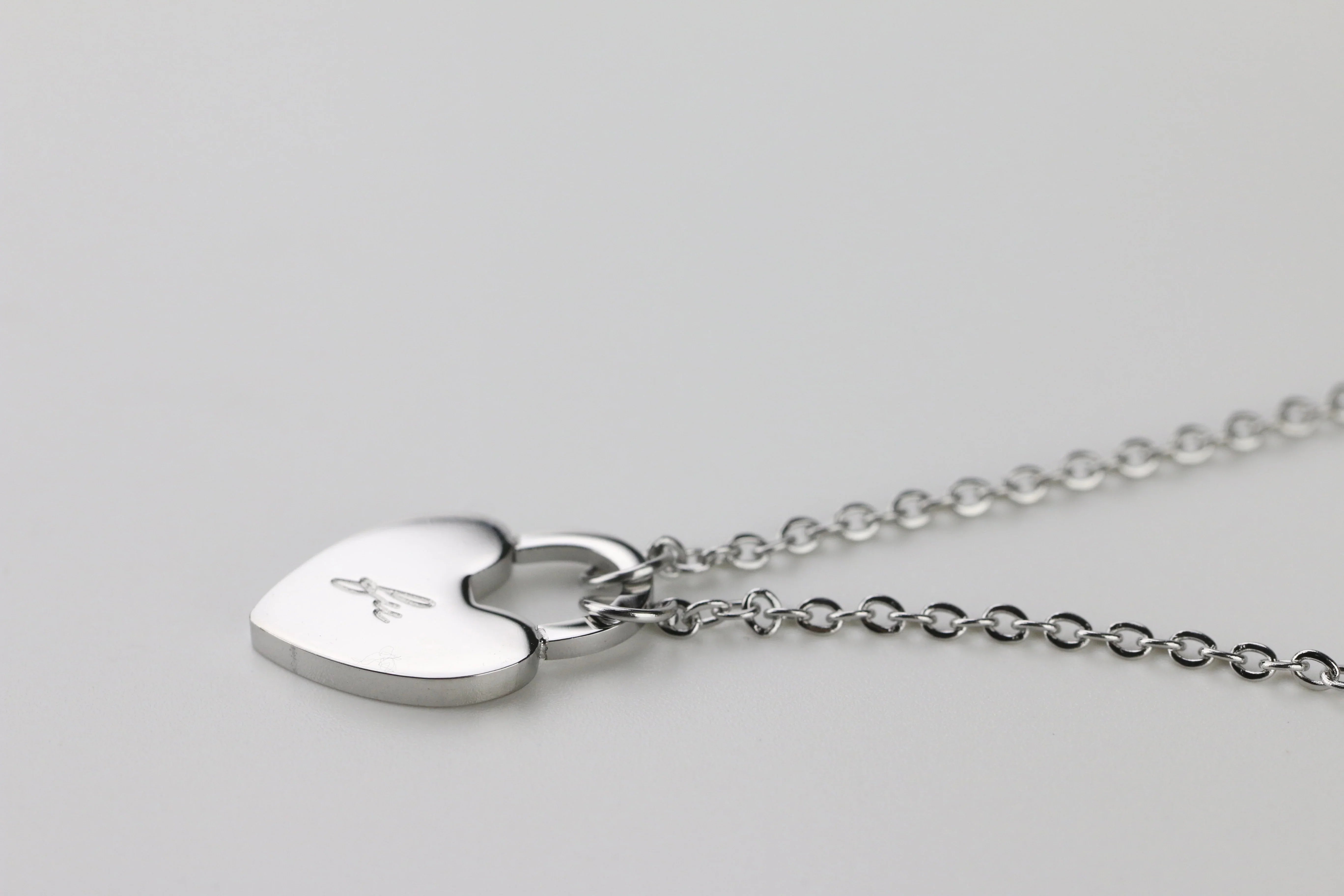 FU Heart Necklace - By Amannequin - amannequin - amannequin