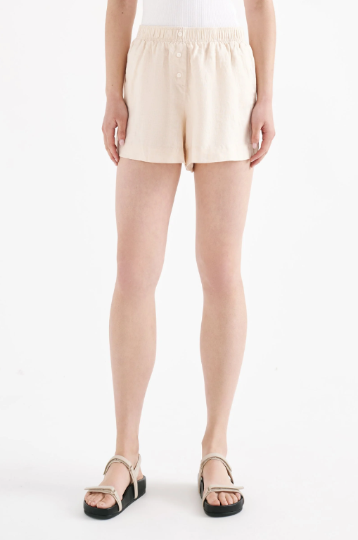 Nude Lucy | Lounge Linen Short Natural