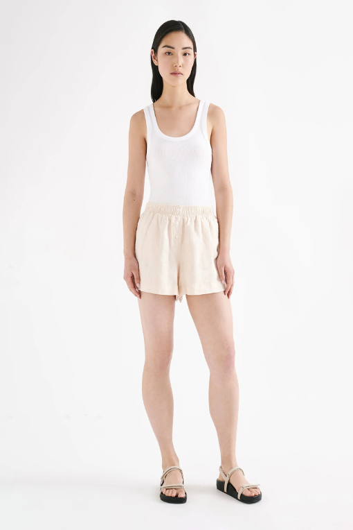 Nude Lucy | Lounge Linen Short Natural