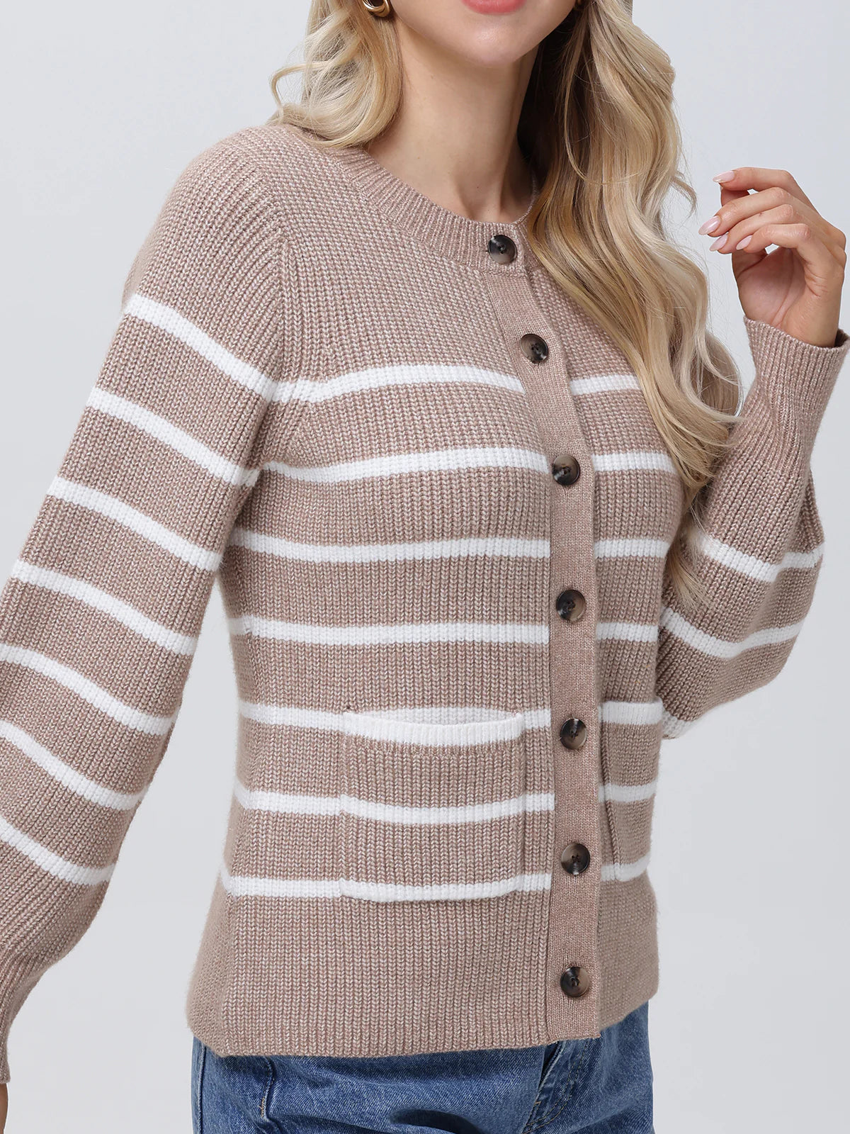 Josie Striped Cardigan