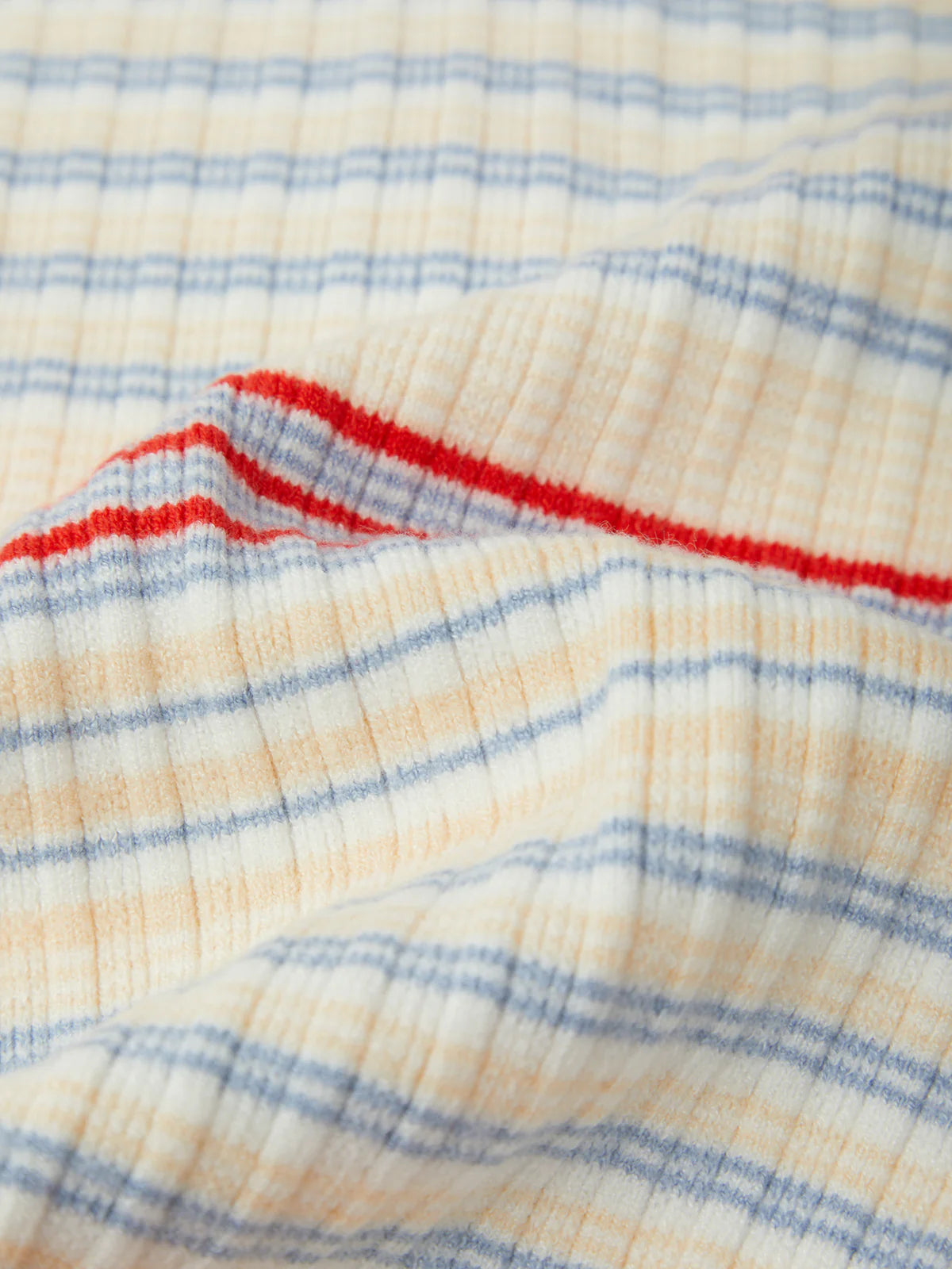 525 Calla Striped Polo Top Bright Multi Stripe 