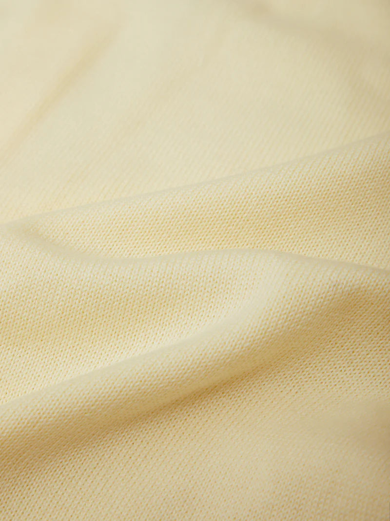 525 Paloma Cropped Cardigan Lemon Icing Yellow