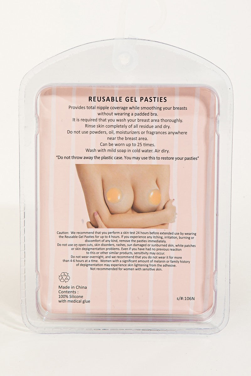 Reusable Gel Pasties | Natural
