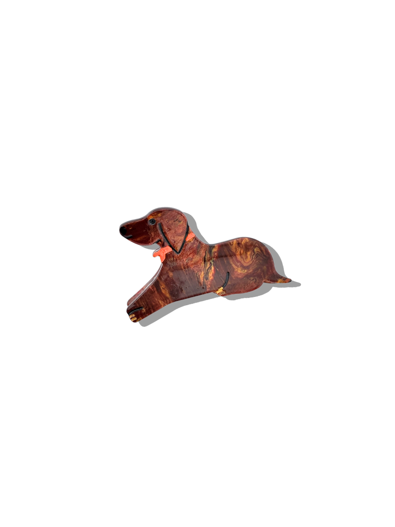 Dachshund Claw Hair Clip