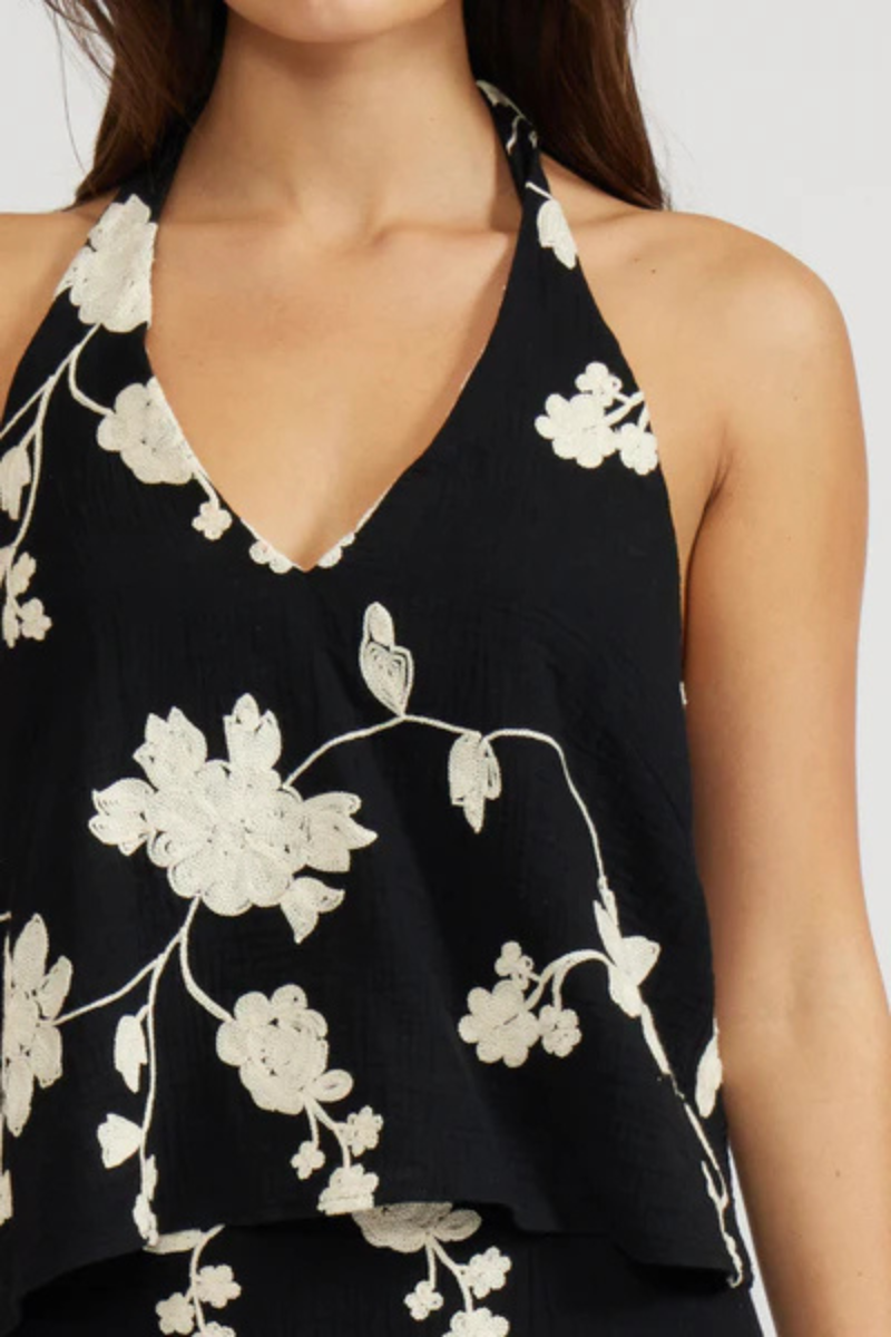 Fia Floral Halter Top