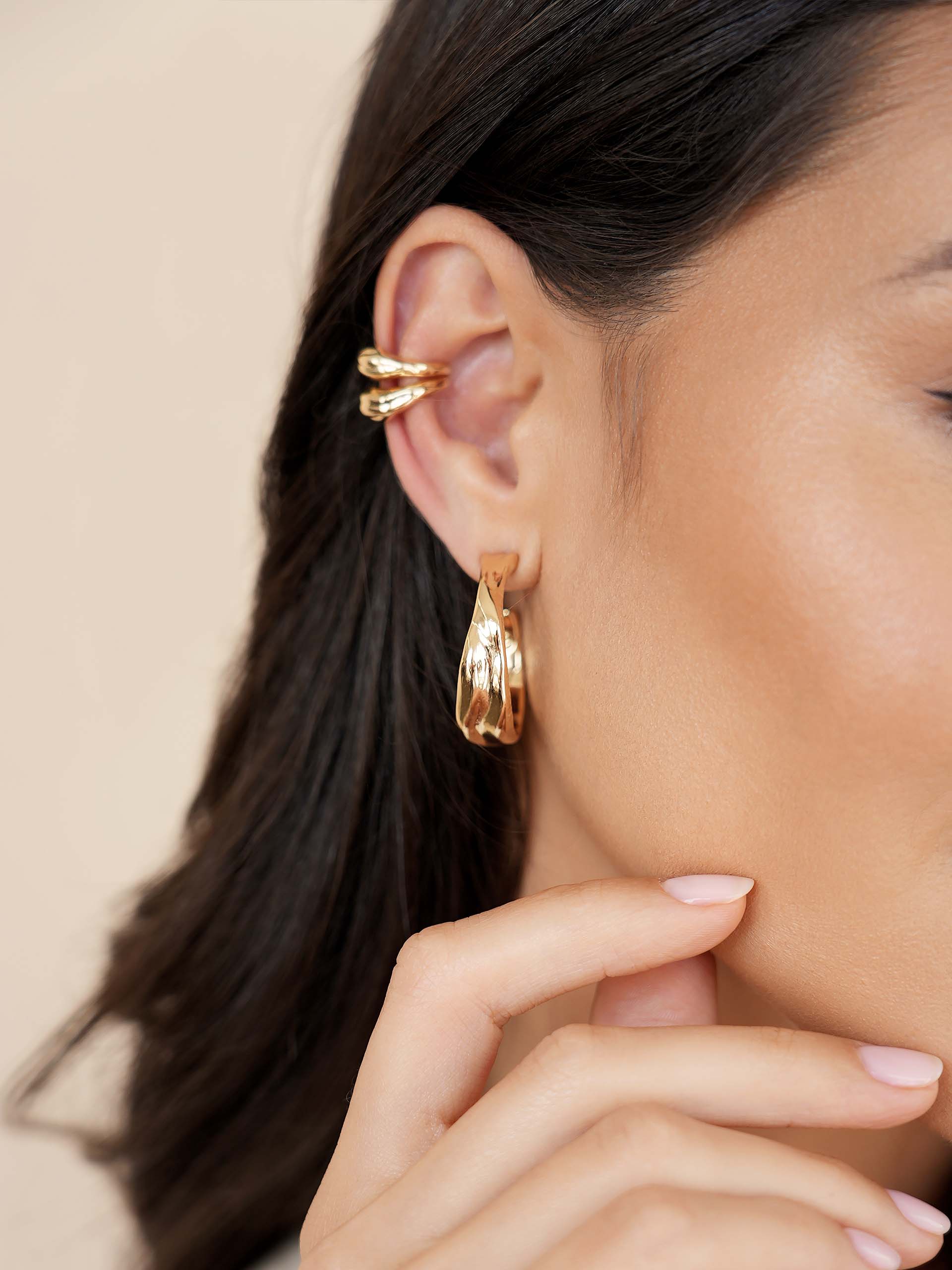 Liquid Luxe Hoops