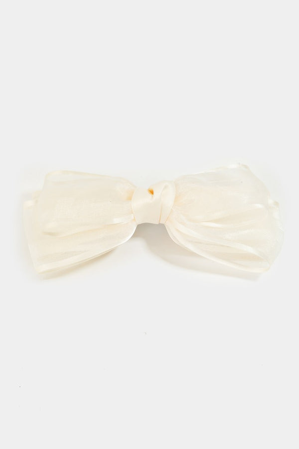 Lauren Ribbon Bow Hair Clip