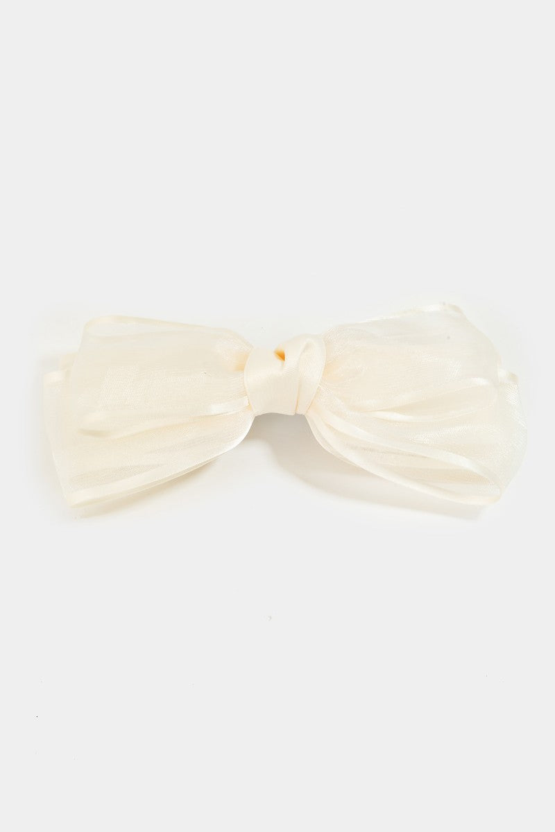 Lauren Ribbon Bow Hair Clip