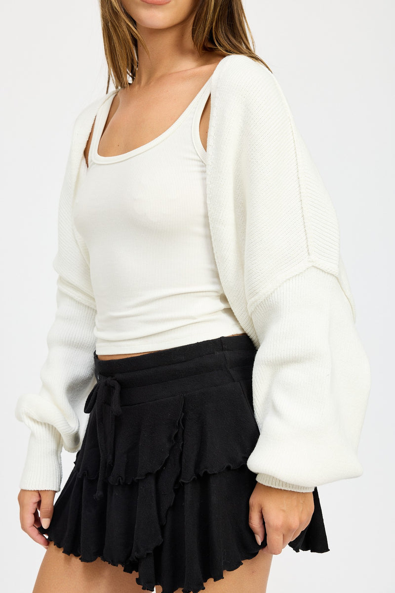 Shannon Oversized Knit Shrug