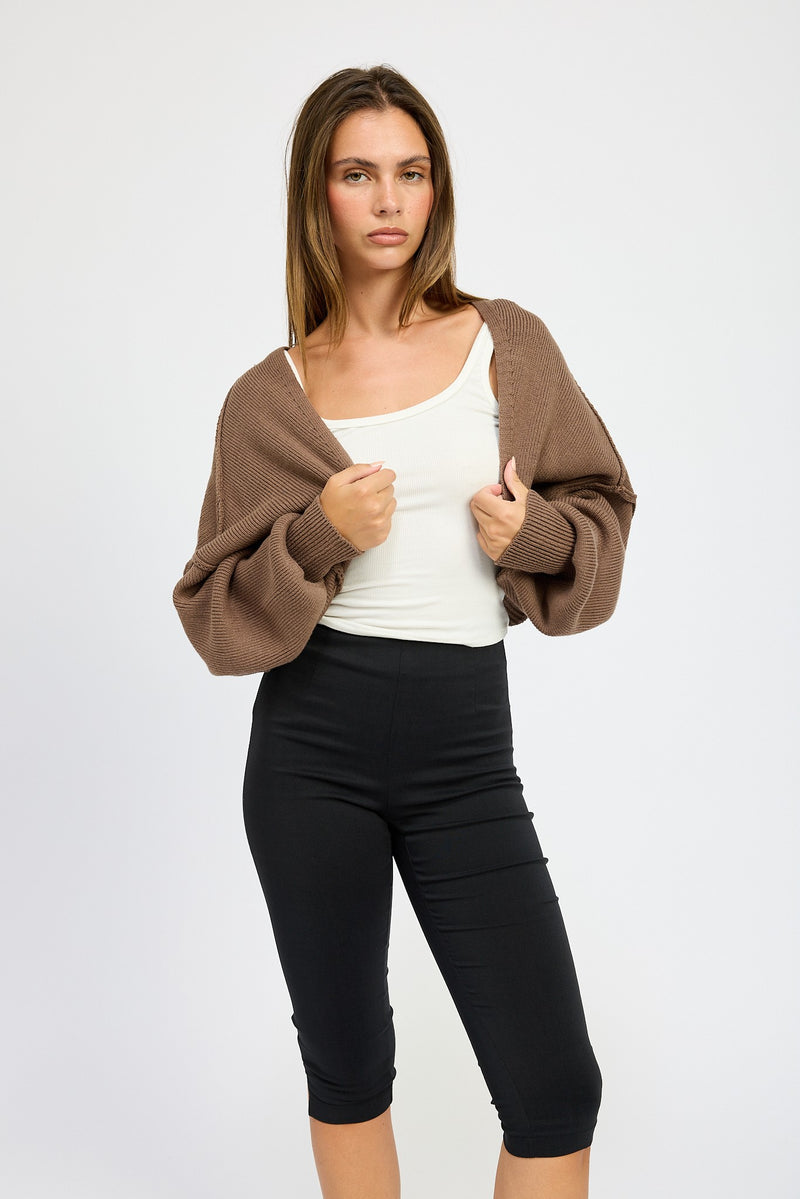 Shannon Oversized Knit Shrug