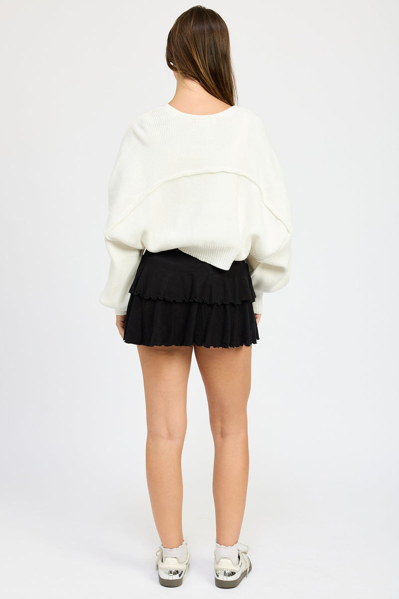 Shannon Oversized Knit Shrug