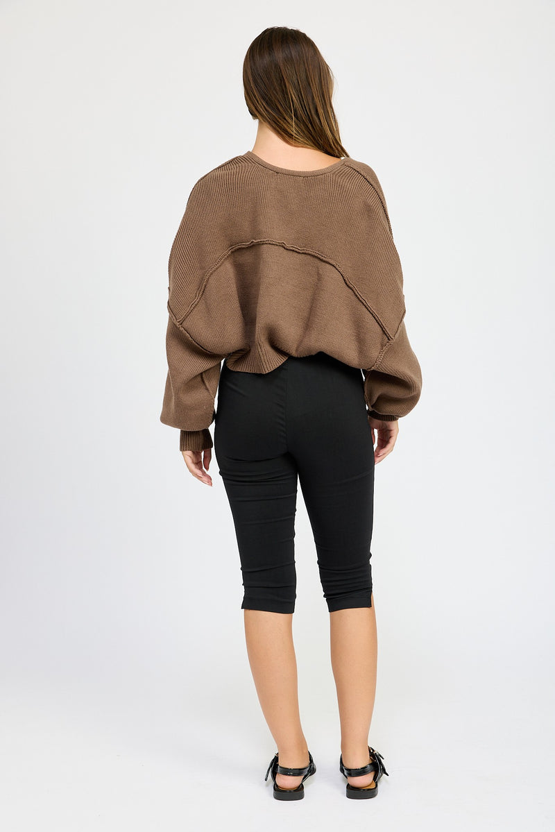 Shannon Oversized Knit Shrug