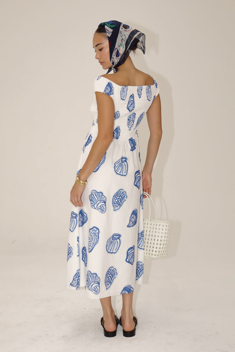 Seaside Breeze Midi Dress