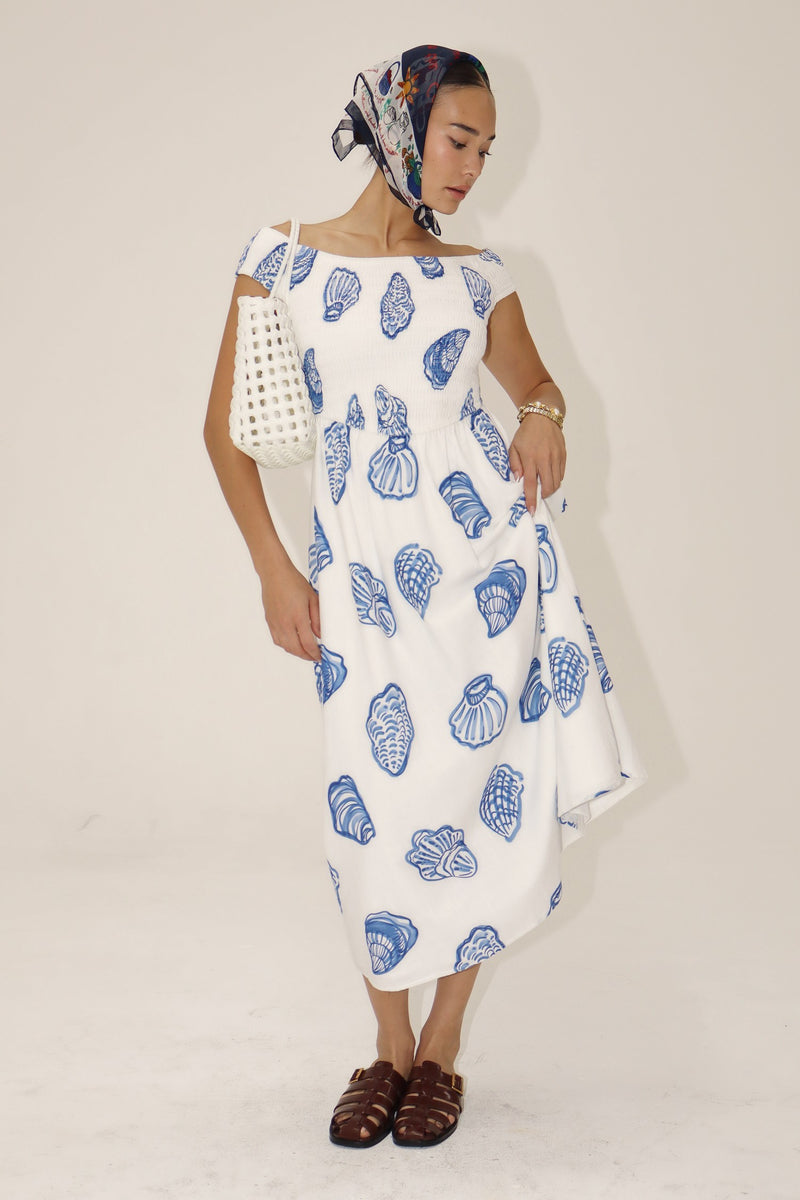 Seaside Breeze Midi Dress