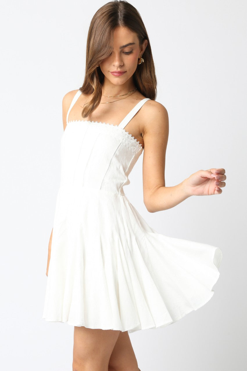 Avery Mini Dress | White
