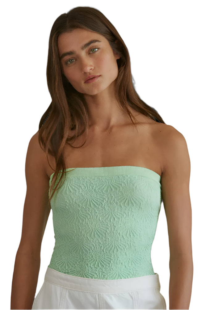 MELINDA JACQUARD TUBE TOP