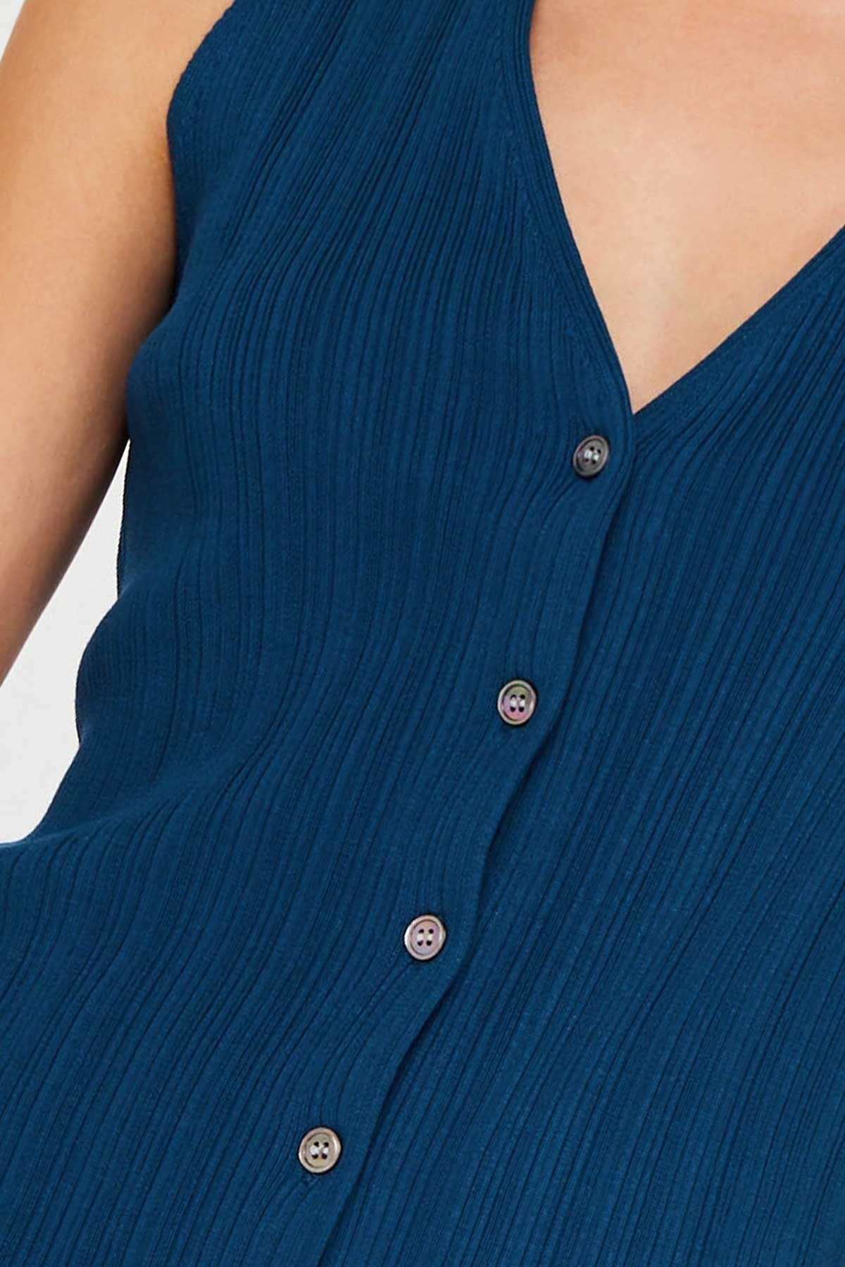 Amelia Knit Tank | Midnight Blue