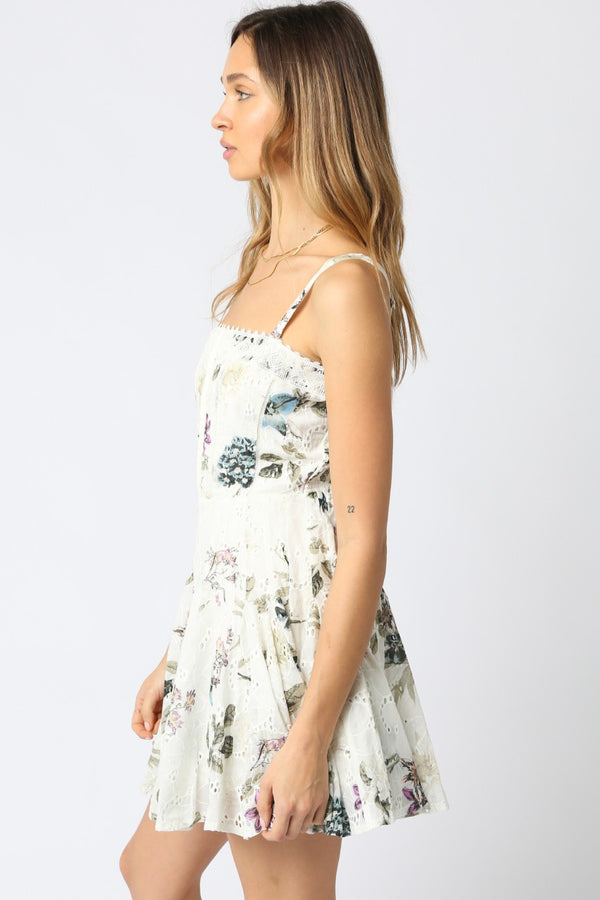 Avery Floral Mini Dress