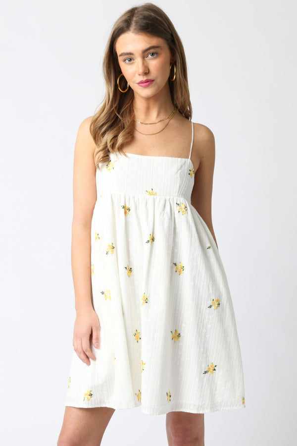 Sarah Floral Mini Dress