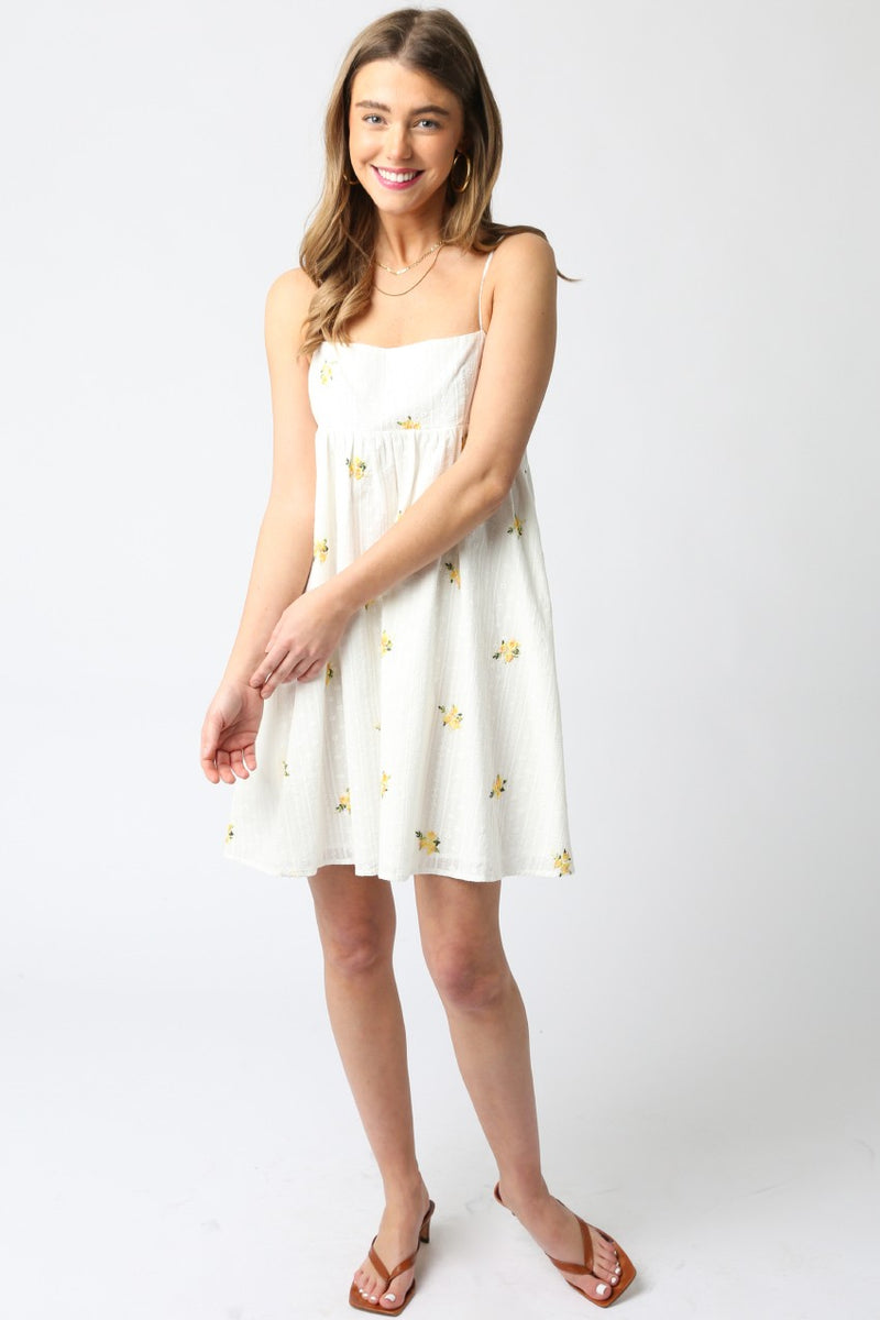 Sarah Floral Mini Dress