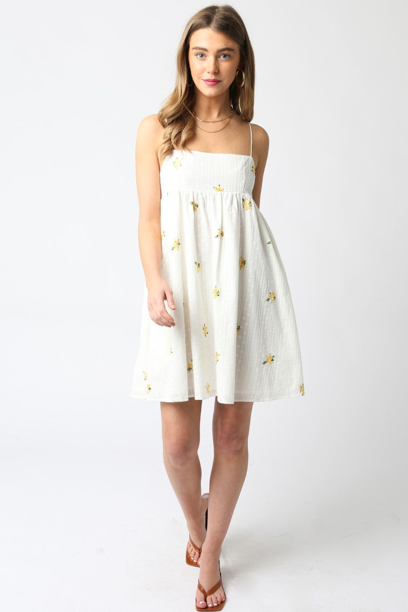 Sarah Floral Mini Dress