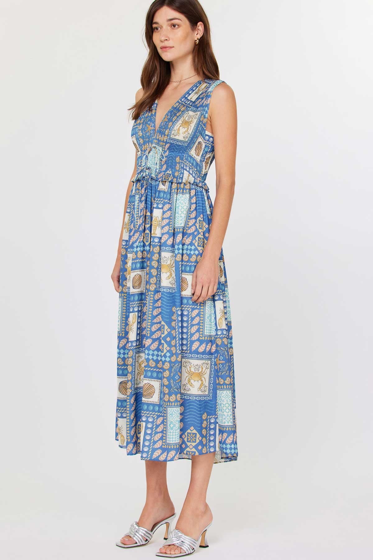 Coastal Midi Dress