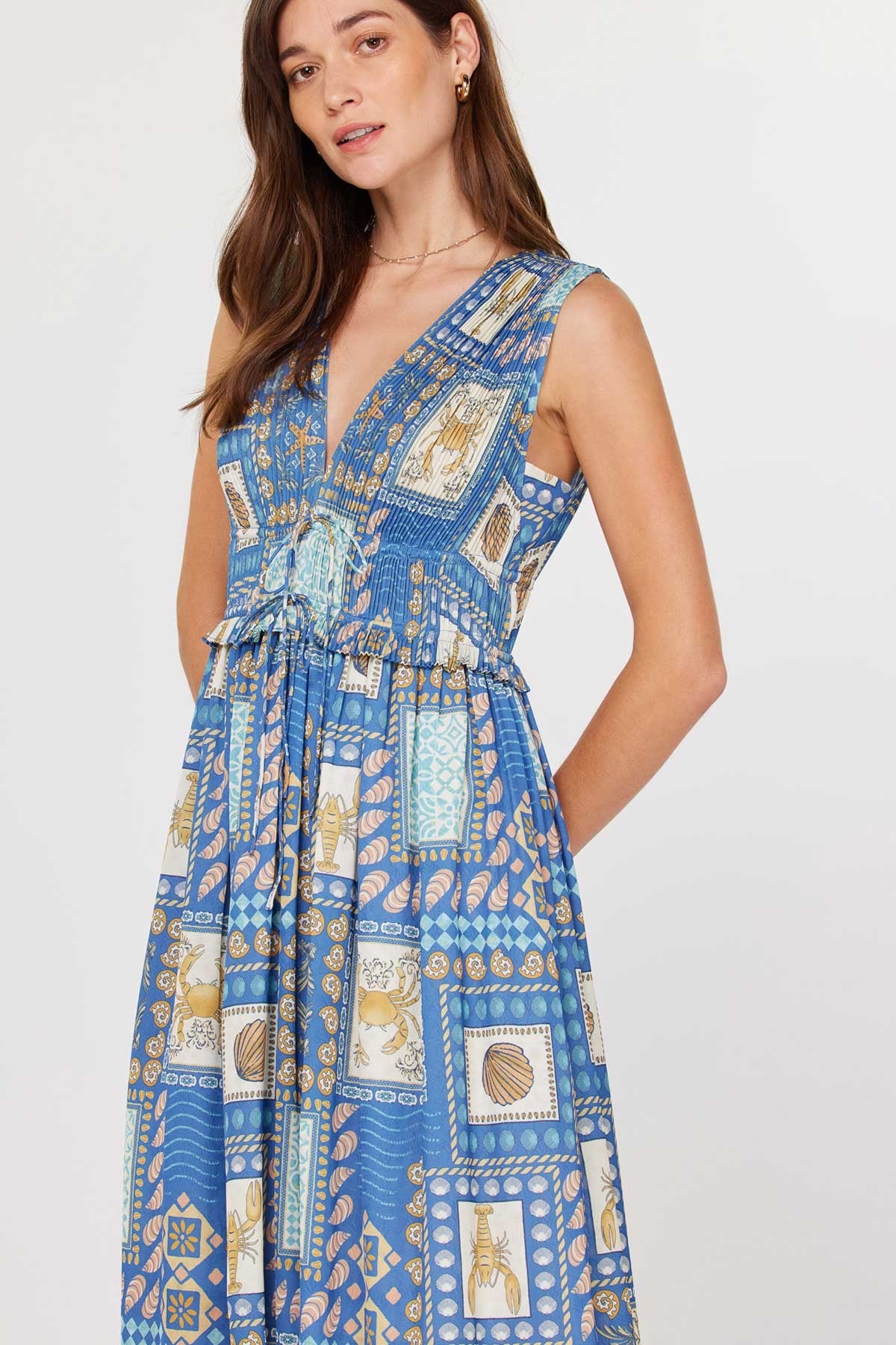 Coastal Midi Dress